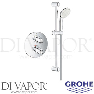 Grohe 34575001 Grohtherm 1000 Concealed Shower Set Spare Parts