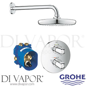 Grohe 34582001 Grohtherm 1000 Perfect Shower Set with Tempesta 210 Spare Parts