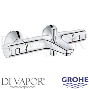 Grohe 34598000 Precision Start Thermostatic Bath Shower Mixer (1/2 Inch) Spare Parts