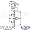 Grohe 34599000 Mixer Spare Diagram