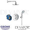 Grohe Grohtherm 1000 Perfect Shower Set Euphoria Cosmopolitan 180 Spare Parts