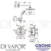 Grohe 34614001 Spare Diagram