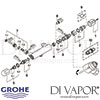 Grohe Grohtherm 1000 Thermostatic Shower Mixer Spares