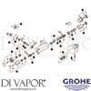 Grohe 34650 Mixer Spare Tech Diagram