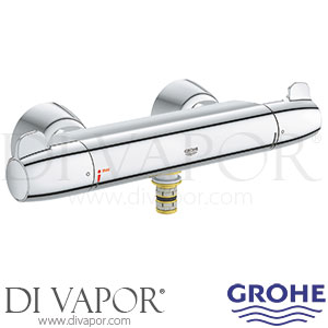 Grohe 34666000 Grohtherm Special Thermostat Basin Mixer (1/2 Inch) Spare Parts