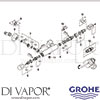 Grohe 34667000 Mixer Spare Tech Diagram