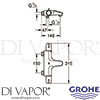 Grohe 34671000 Mixer Spare Diagram