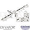 Grohe 34671000 Mixer Spare Tech Diagram