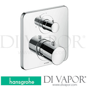 Hansgrohe 34705000 AXOR Citterio M Thermostat for Concealed Installation with Shut-Off Valve 06/11 - 08/13 Spare Parts