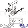 Grohe 34713000 Mixer Spare Diagram