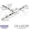 Grohe Grohtherm Special Thermostatic Shower Mixer Spares