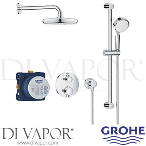 Grohe 34745000 Grohtherm Cube Perfect Shower Set with Tempesta 210 Spare Parts