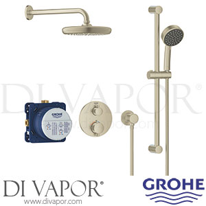 Grohe 34745EN0 Grohtherm Cube Perfect Shower Set with Tempesta 210 Spare Parts
