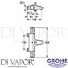 Grohe 34754000 Mixer Spare Diagram