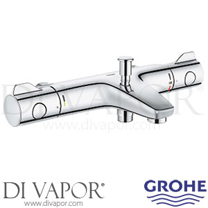 Grohe 34756000 Grohtherm 800 Thermostatic Bath Mixer (1/2 Inch) Spare Parts