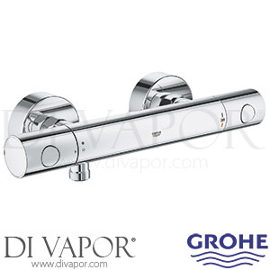 Grohe 34765000 Grohtherm 800 Cosmopolitan Thermostatic Shower Mixer (1/2 Inch) Spare Parts