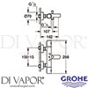 Grohe 34766000 Mixer Spare Diagram