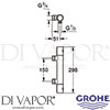 Grohe 34767000 Mixer Spare Diagram
