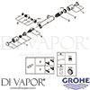 Grohe 34767000 Mixer Spare Tech Diagram