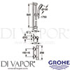 Grohe 34769000 Spare Diagram