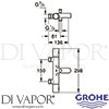 Grohe 34770000 Mixer Spare Diagram