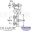 Grohe 34772000 Mixer Spare Diagram