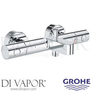 Grohe 34772000 Grohtherm 800 Cosmopolitan Thermostatic Bath Mixer (1/2 Inch) Spare Parts