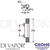 Grohe 34777000 Mixer Spare Diagram