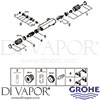 Grohe 34778000 Mixer Spare Tech Diagram
