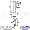 Grohe 34786000 Mixer Spare Diagram