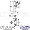 Grohe 34787000 Mixer Spare Diagram