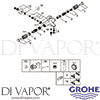 Grohe 34788000 Mixer Spare Tech Diagram