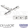 Grohe 34789000 Mixer Spare Tech Diagram