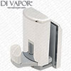 3478X6 Bottom Spring Shower Door Runner