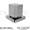 Cifial 34840CU Cudo Deck Diverter Spare Parts