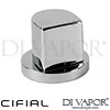 Cifial 34840EM Emmie Deck Diverter Spare Parts