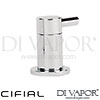 Cifial 34840TB Techno 300 Deck Diverter Spare Parts