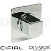 Cifial 34842CU Cudo Wall Diverter Spare Parts