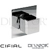 Cifial 34842SQ Quadrado Wall Diverter Spare Parts