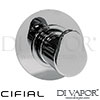 Cifial 34842VV Viva Wall Diverter Spare Parts