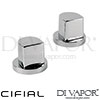 Cifial 34890EM Emmie Pair Deck Bath Valves Spare Parts