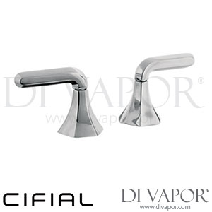 Cifial 34890HM Hexa Lever Pair 1/2 Inch Deck Bath Valves Spare Parts