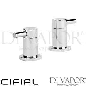 Cifial 34890MI Mini Round Pair Deck Bath Valves Spare Parts