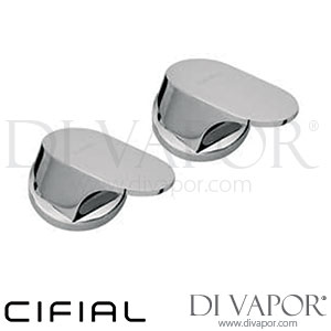 Cifial 34890SF Adele Pair Deck Bath Valves Spare Parts