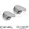 Cifial 34890SF Adele Pair Deck Bath Valves Spare Parts