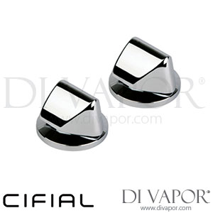 Cifial 34890SY Techno 65 Pair Deck Bath Valves Spare Parts
