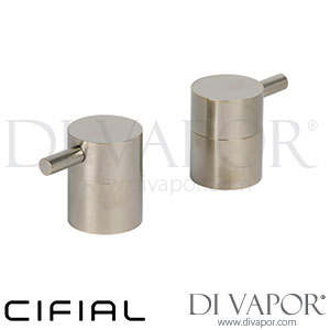 Cifial 34891TH-X20 PVD X20 Pair Deck Bath Valves Spare Parts