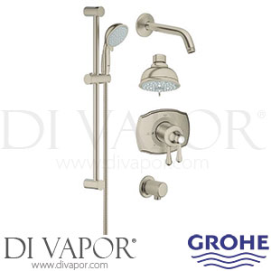 Grohe 35053EN0 GrohFlex Shower Set Pressure Balance Valve (1/2 Inch) Spare Parts