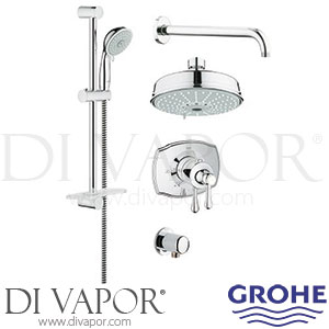 Grohe 35054000 Grohflex Shower Set Thermostatic Mixer Spare Parts
