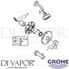 Grohe 35073EN1 Spare Tech Diagram